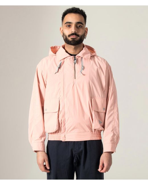 And Wander Pink Water Repellent Light Jacket 2 for men