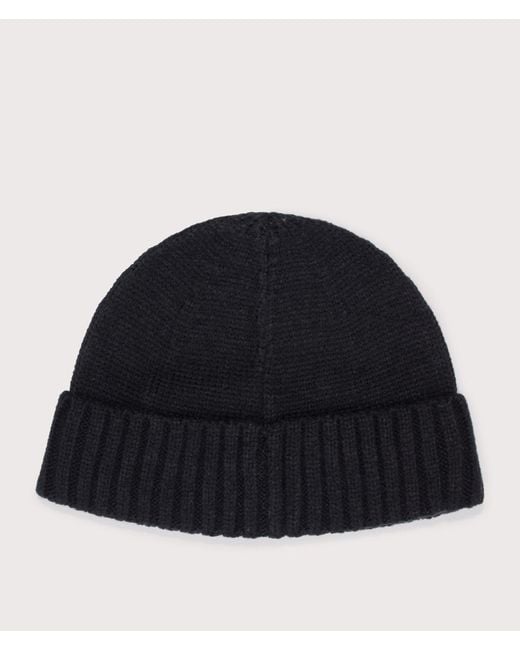 Snow Peak Black Knit Cap for men
