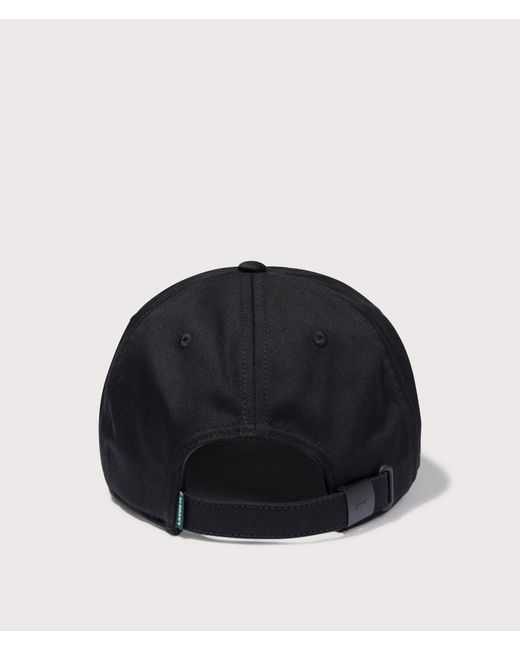 Lacoste Black Cotton Twill Cap for men