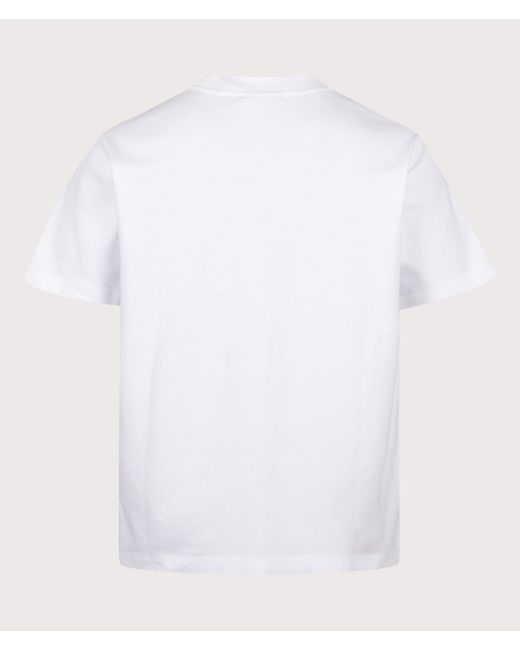 Drole de Monsieur White Le T-Shirt Slogan Classique for men