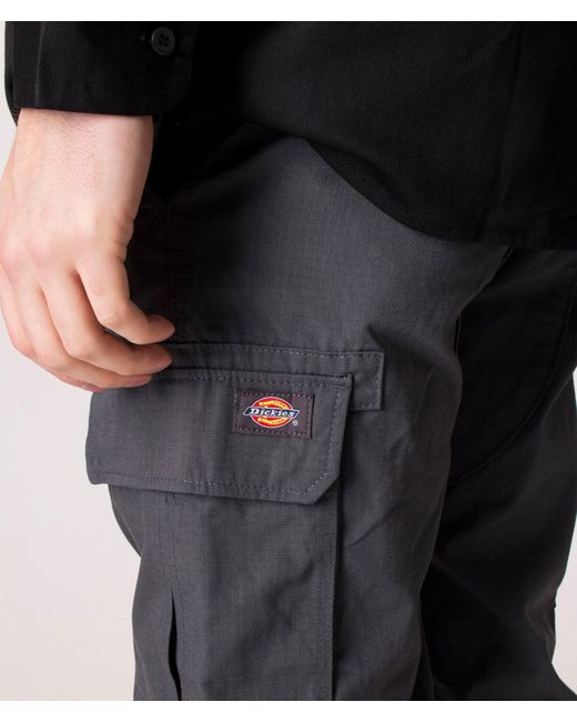 Dickies Black Regular Fit Millerville Cargo Pants for men