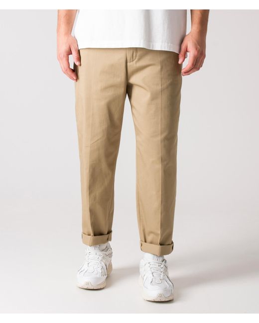 KENZO Natural Regular Fit Chino Pants for men