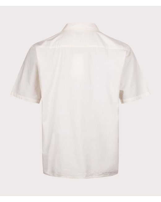 Norse Projects White Relaxed Fit Carsten Cotton Shirt for men