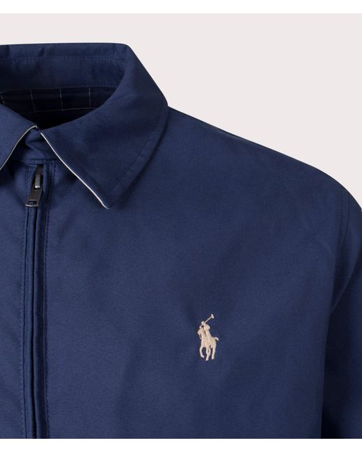 Polo Ralph Lauren Blue Bi-Swing Windbreaker for men