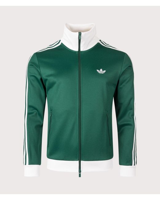 Adidas Originals Green Beckenbauer Classic Track Top for men
