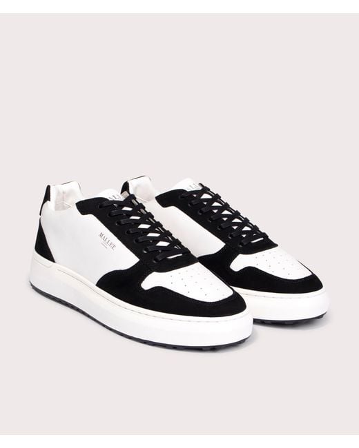 Mallet White Hoxton 2.0 Low Trainers for men
