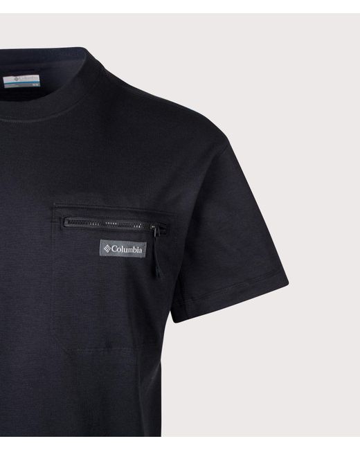 Columbia Blue Echo Passage Crew T-Shirt for men