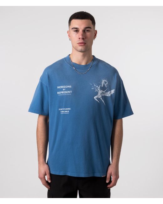 Represent Blue Icarus T-shirt for men
