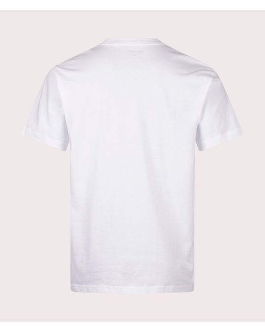 Carhartt White Relaxed Fit Home Run T-Shirt for men