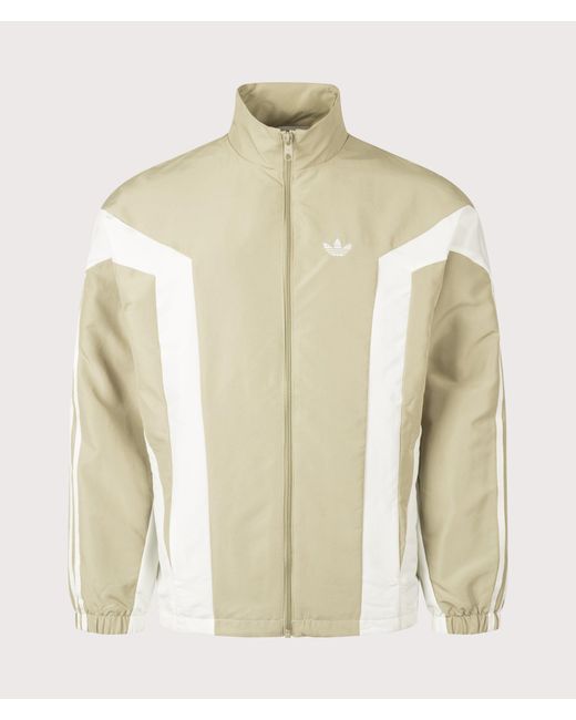 Adidas Originals Natural Loose Fit Windbreaker Jacket for men