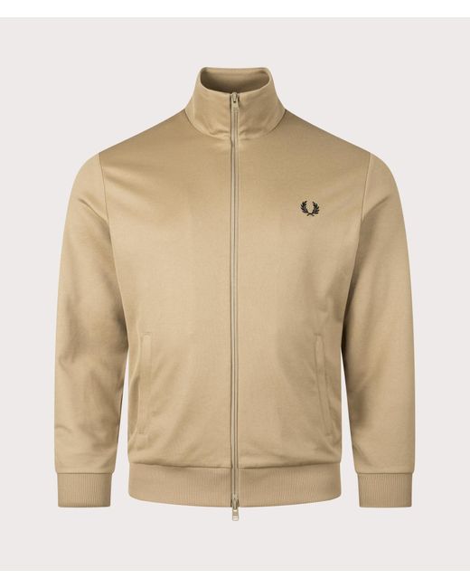 Fred Perry Natural Tape Detail Track Top for men