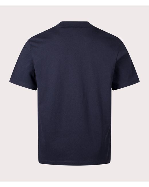 HUGO Blue Relaxed Fit Dapolino T-shirt for men