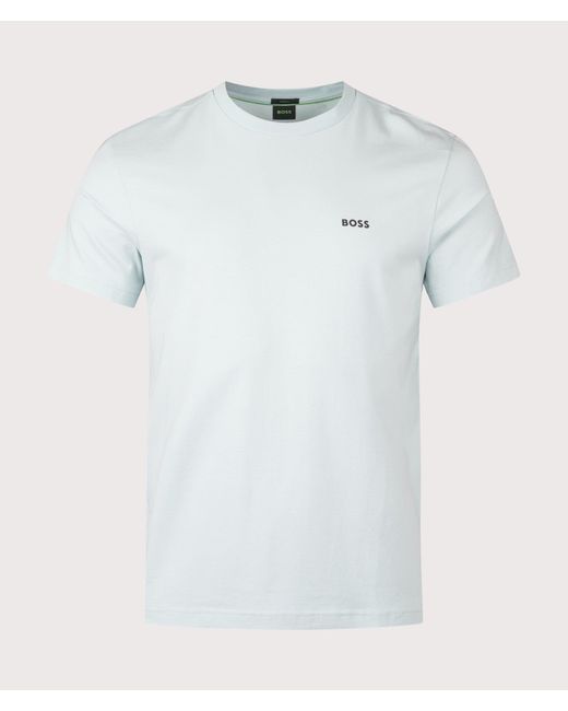 Boss White Regular Fit Crew Neck Tee T-Shirt for men