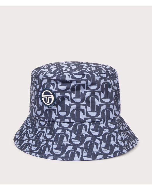 Sergio Tacchini Blue Rivers Bucket Hat for men