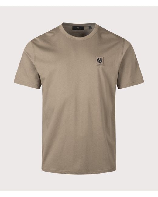Belstaff Natural Regular Fit T-Shirt for men