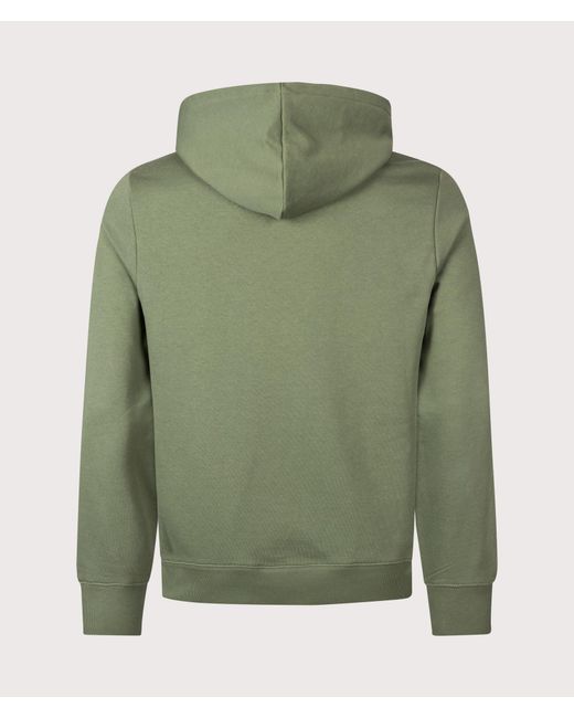 Paul Smith Green Regular Fit Zebra Logo Hoodie for men