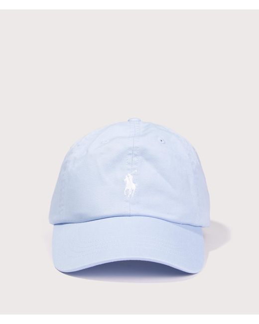 Polo Ralph Lauren Blue Iconic Cotton Chino Ball Cap for men