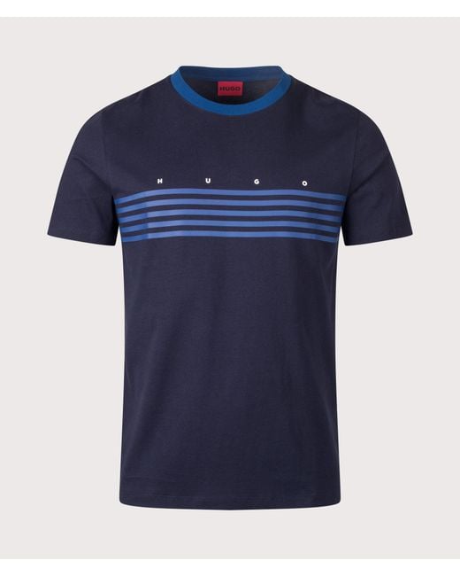 HUGO Blue Dempsy T-Shirt for men