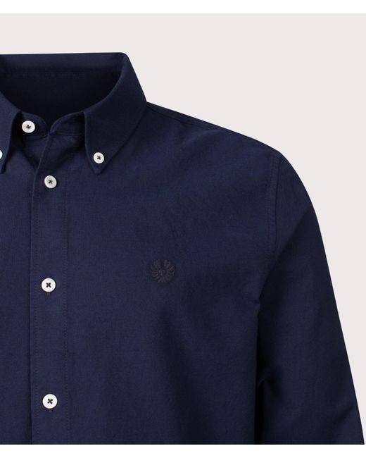 Belstaff Blue Slim Fit Street Shirt for men