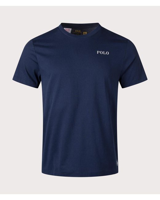 Polo Ralph Lauren Blue Lightweight Loungewear T-Shirt for men