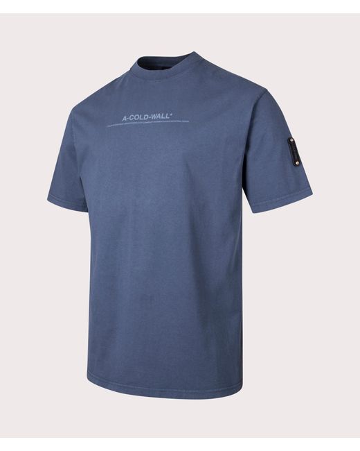 A_COLD_WALL* Blue * Discourse T-shirt for men