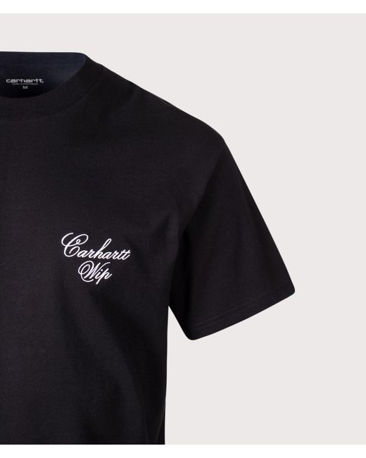 Carhartt Black Loose Fit Gracious T-Shirt for men