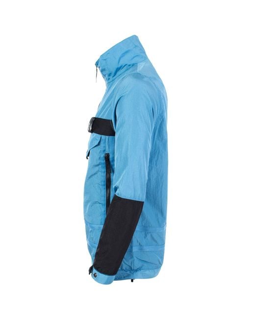 MA.STRUM Serpens Overhead Jacket in Blue for Men Lyst UK