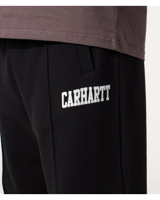 Carhartt Black Relaxed Fit Pond Corps Sweatpants for men