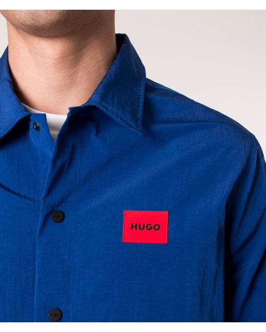 HUGO Blue Elso Overshirt for men