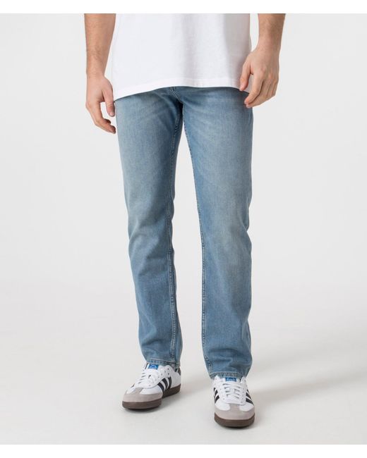 Boss Blue Slim Fit Delaware Jeans for men