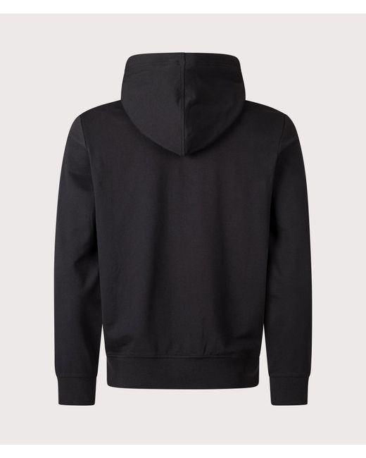 Polo Ralph Lauren Black Zip Through Lightweight Hoodie for men