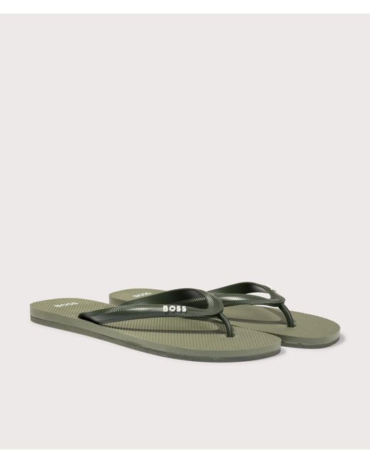 Boss Green Tracy Branded Strap Flip Flops for men
