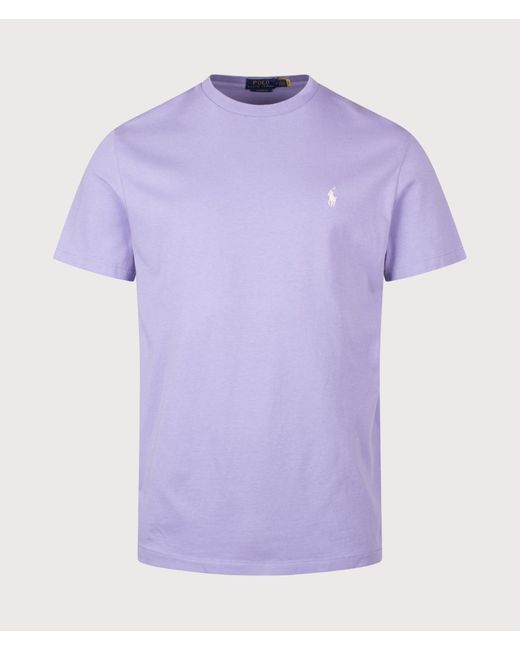 Polo Ralph Lauren Purple Classic Fit Jersey T-Shirt for men