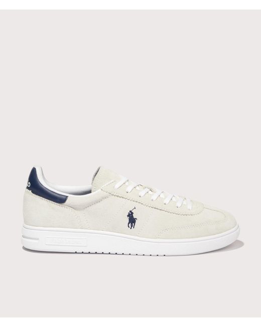 Polo Ralph Lauren Natural Bedford Suede Sneakers for men