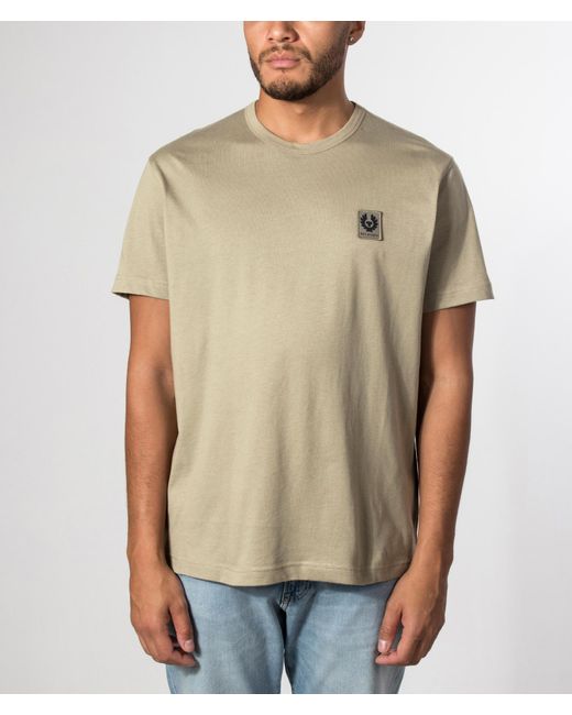 Belstaff Natural Regular Fit T-Shirt for men