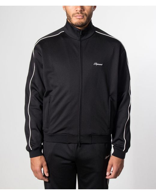 Represent Blue Taped Track Top for men