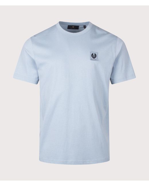 Belstaff Blue Regular Fit T-Shirt for men