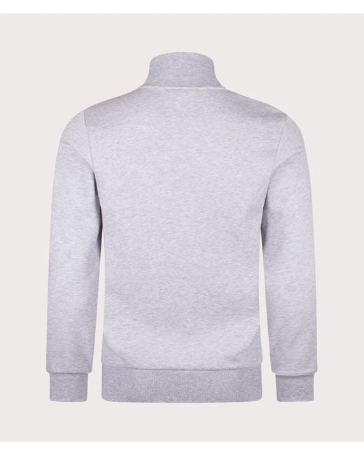 Lacoste Blue Brushed Fleece Track Top for men
