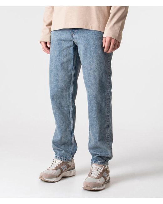 A.P.C. Blue Straight Fit Martin Jeans for men