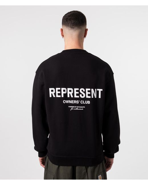 Represent Black Owners Club Sweatshirt for men