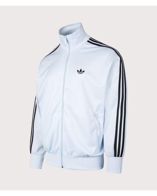 Adidas Originals Blue Loose Fit Firebird Track Top for men