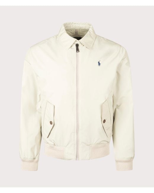 Polo Ralph Lauren Packable Windbreaker Jacket in Natural for Men Lyst UK