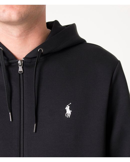 Polo Ralph Lauren Blue Zip Through Hoodie for men
