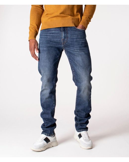 Belstaff Blue Slim Fit Longton Jeans for men