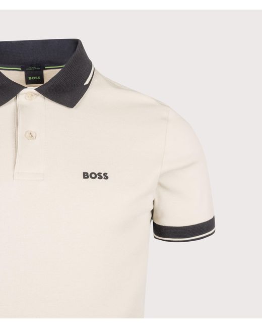 Boss Natural Slim Fit Network Paule Polo Shirt for men