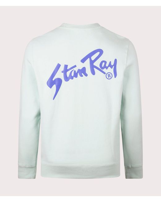 Stan Ray Blue Stan Crew Sweatshirt for men
