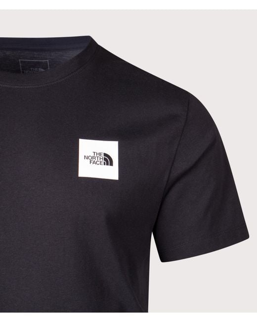 The North Face Blue Regular Fit Evolution Box Half Dome T-Shirt for men