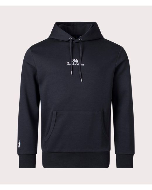 Polo Ralph Lauren Blue Script Chest Logo Hoodie for men