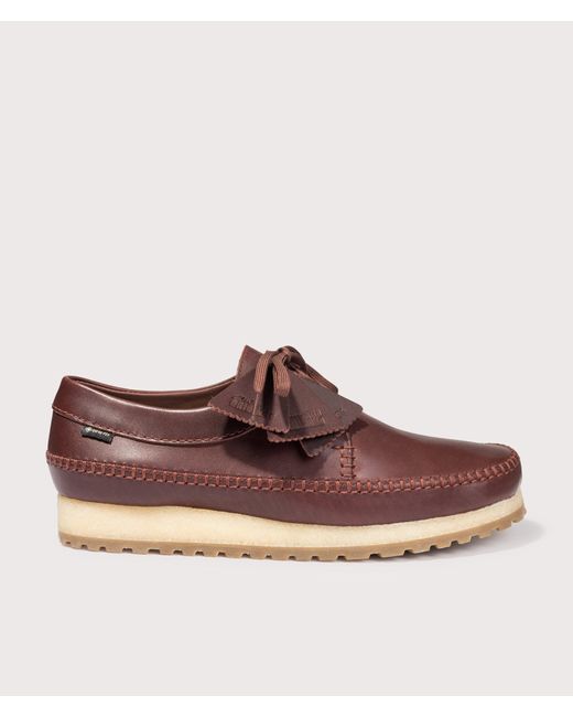 Clarks Weaver Gore-Tex in Brown for Men | Lyst UK