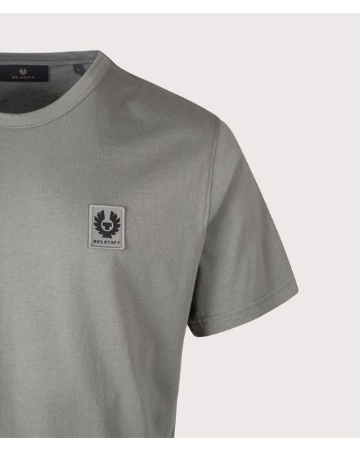 Belstaff Gray Regular Fit T-Shirt for men